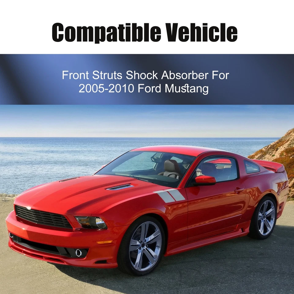 Front Struts Coil Spring Assembly for 2005 2006 2007-2010 Ford Mustang 172138 Foto 2 de 4