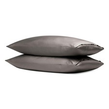 Standard Pillowcases Set of 2 - Made of 100 Viscose from Bamboo, Ultra-Soft ...