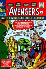 THE AVENGERS #1 COMIC BOOK COVER poster print 11"x17" home decor