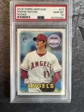 2018 Topps Heritage - Rookie Variation Shohei Ohtani #17 (RC)