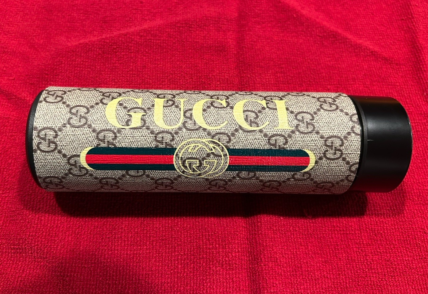 Gucci Insulted Stainless Steel Vacuum Flask Thermos Bottle 500ML Used