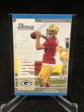 2005 Bowman #112 Aaron Rodgers Rookie RC Green Bay Packers