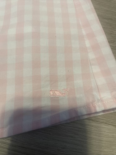 Vineyard Vines Dress Girls 8 Pink / White Checkered Long sleeve - Picture 2 of 4