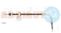 Adriauto Handbremsseil Bremsseil Hinten Rechts Passend FüR Mini Mini R50 R53