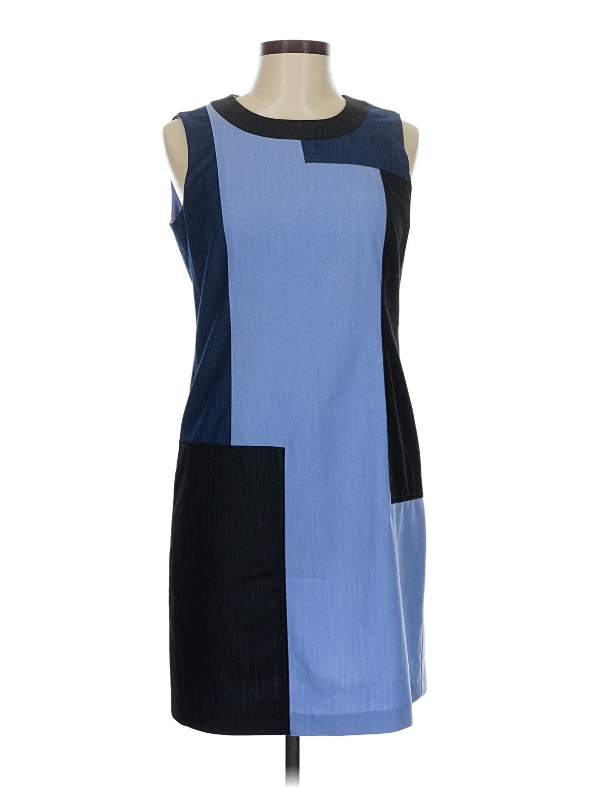 Calvin Klein Women Blue Casual Dress 6