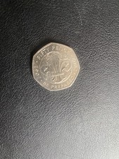 2007 Scouts Be Prepared 50p Fifty Pence Coin Circulated