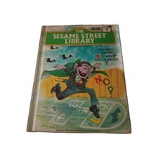 The Sesame Street Library Volume 7 Hardcover Book 1978 Jim Henson Vintage Count