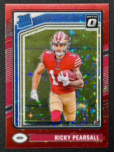 Ricky Pearsall 2024 Donruss Optic Red Stars Rated Rookie SSP Color Match #284