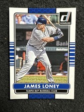 JAMES LONEY #167 2015 Donruss Baseball QTY Tampa Bay Rays