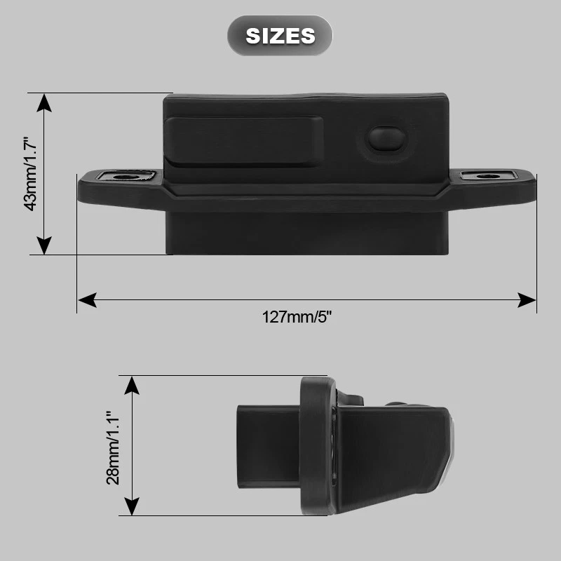 Rear Door Tailgate Trunk Lock Switch for Toyota RAV4 Highlander Land Cruiser - Image 2 of 4