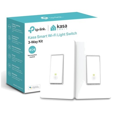 Easy Install 3-Way Wi-Fi Switches, 2 Ct Pack