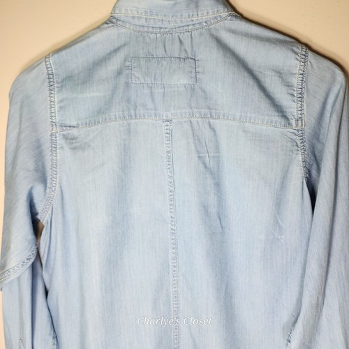 Camicia donna North Sails denim L/S con bottoni XL |Rosso bottoni logo classico - Foto 6 di 8