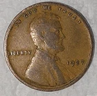 1927 P Philadelphia Mint Lincoln Wheat Penny Cent 1C Ungraded (KW081)