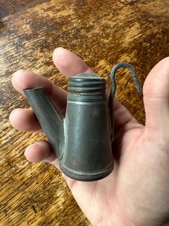 Miners Oil Lamp | Coal Mining Interesting Screw on Cap