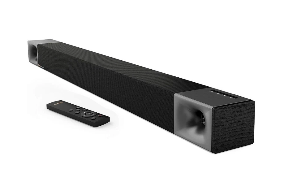Klipsch Cinema 400 Soundbar & 8-Inch Wireless Subwoofer with HDMIARC, Black - image 3 of 4
