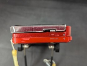 B3389 Nintendo 3DS console Flare Red Japan w/Box pen adapter manual x