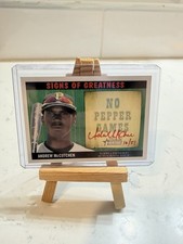 2005 Bowman Heritage Andrew McCutchen Rookie Auto RC Red On Card #d 16/51 RARE. rookie card picture