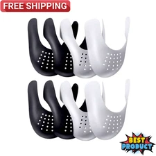 4 Pairs Anti-Wrinkle Shoes Crease Protector For Shoe's Sneaker Toe Crease Guard