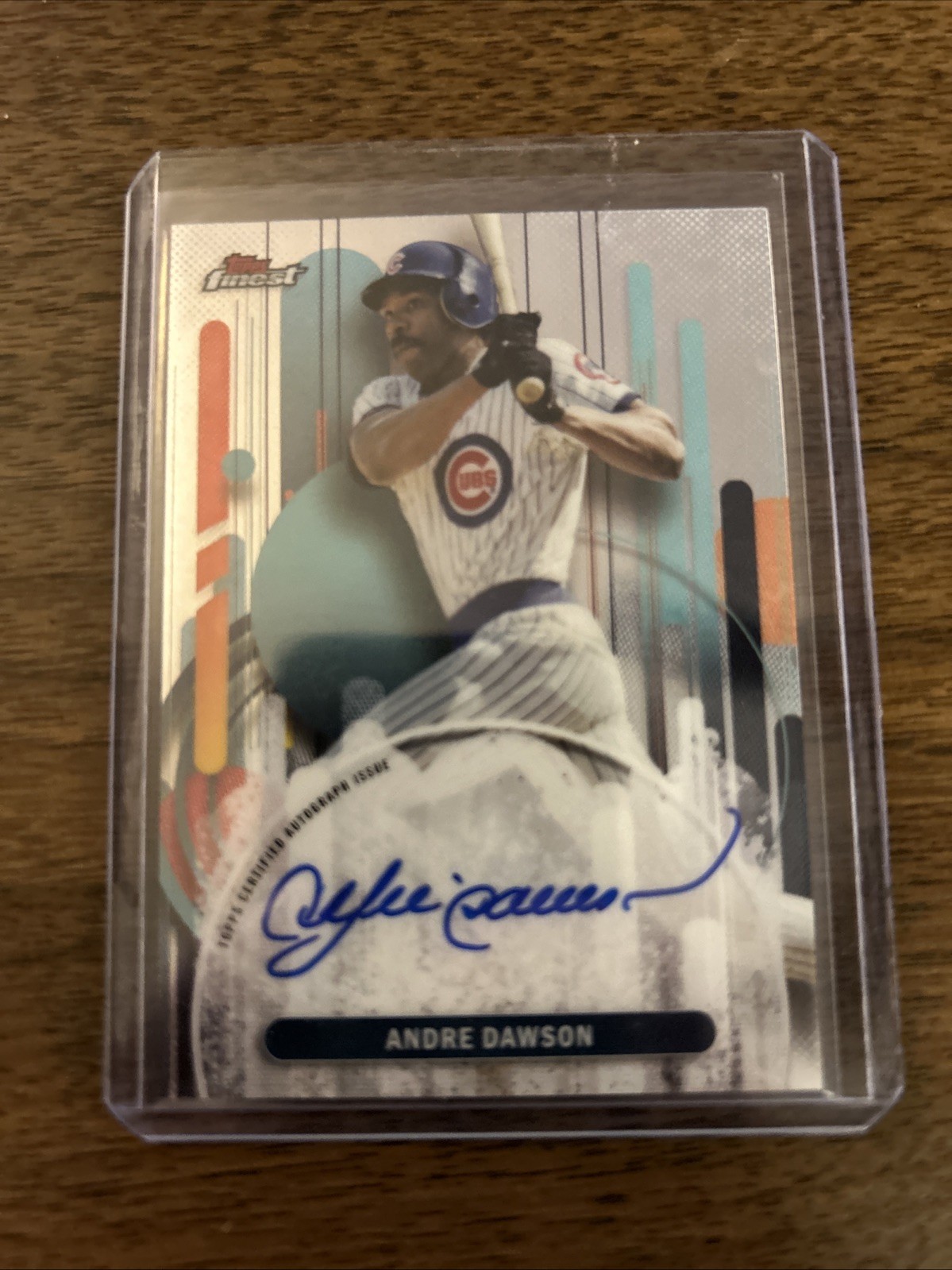 2025 Topps Finest - Finest Autographs Andre Dawson #FA-ADA (AU)