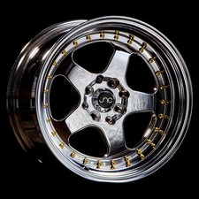 Jnc Wheels Rim Jnc010 Platinum Gold Rivets 18x10 5x114.3 Et30