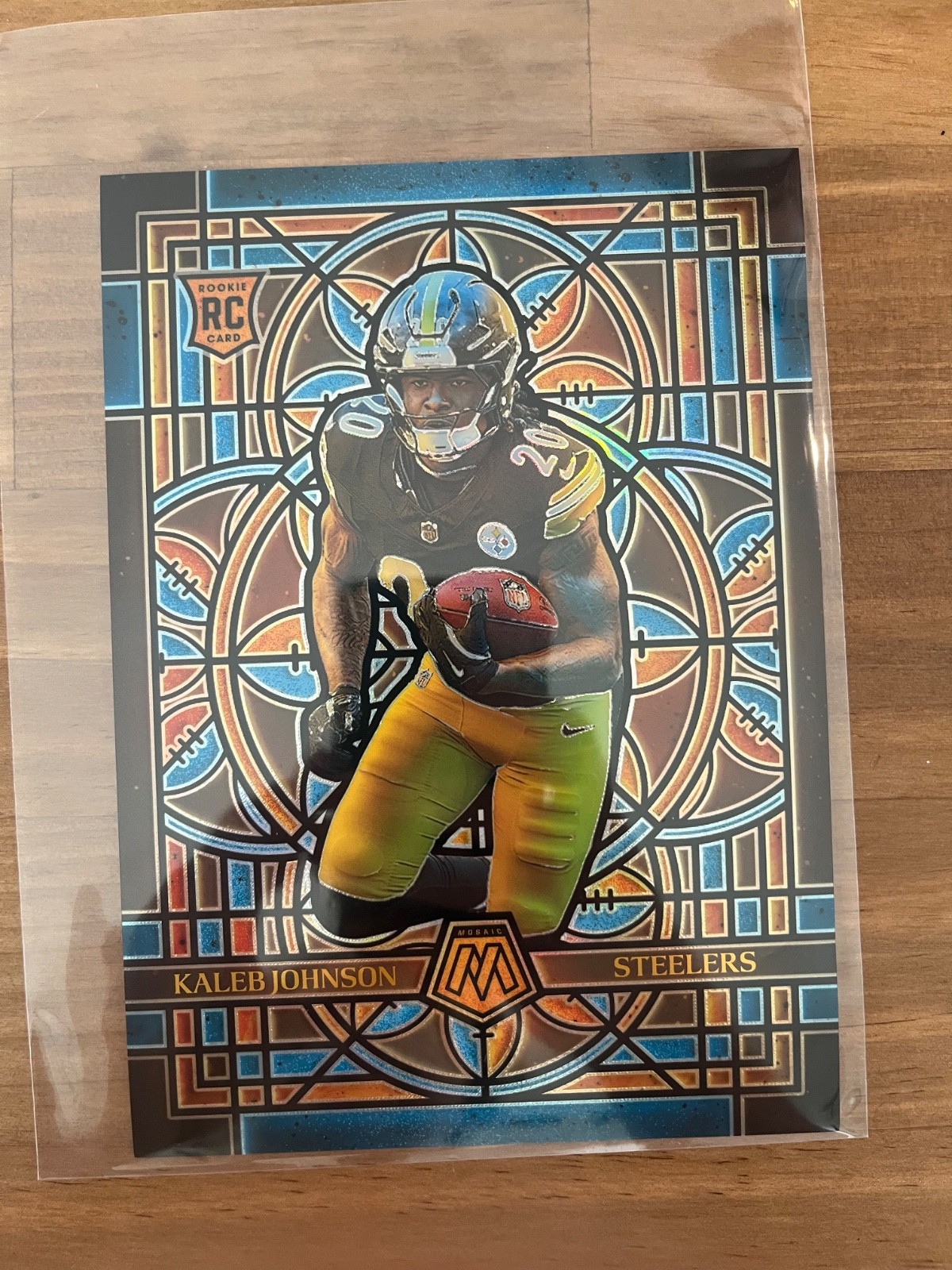 Kaleb Johnson Panini Mosaic Stained Glass #21 Base