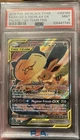 Eevee and Snorlax GX Tag Team SM169 PSA 9 MINT Black Star Promo