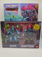 Mattel 2020 Masters of the Universe Origins Keldor & Kronis Retro Play Figures