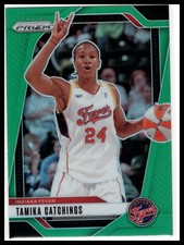 Tamika Catchings 2024 WNBA Green Prizm Indiana Fever