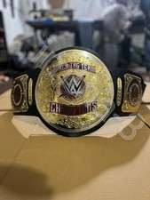 New World Tag Team Wrestling Championship Belt 2mm Brass Adult Size Replica