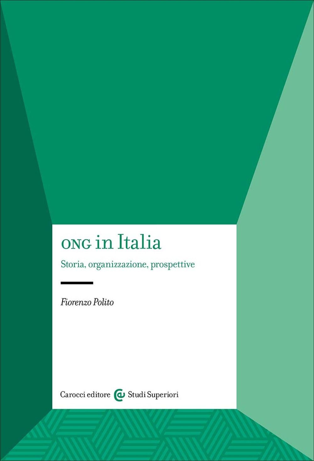 Libri Polito Fiorenzo - ONG In Italia. Storia, Organizzazione, Prospettive
