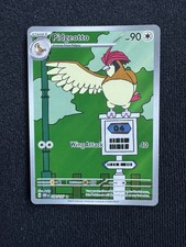 Pokémon TCG Pidgeotto Holo Illustration Rare SV03: Obsidian Flames 208/197 NM on eBay