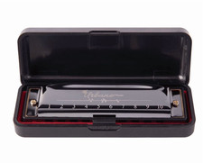 Deluxe Harmonica 10 Holes 20 Tunes Mouth Organ , Key of C for Beginners