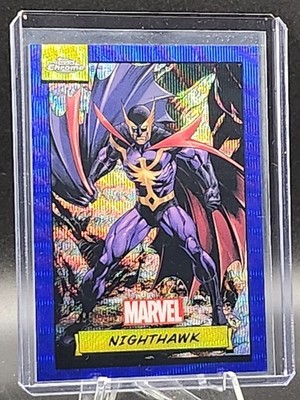 2024 topps chrome marvel nighthawk /150