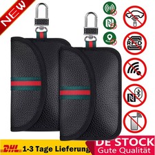 2x Keyless Go Schutz Autoschlüssel Box RFID Signal Blocker Box für Autoschlüssel