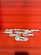 Lot of 10 - USB-A to Micro USB Charging Cable Cord - White