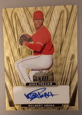 2024 Leaf Metal WALBERT URENA autograph  AUTO 1/1  (LMP)