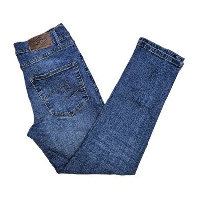 Lee Cooper Originals Mens W30 L28 Slim Fit Jeans Blue Denim