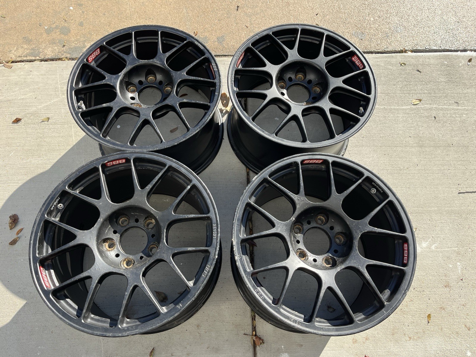 BBS Forged 18” Five Lug Race Wheels From Riley Mazda Set Of 4