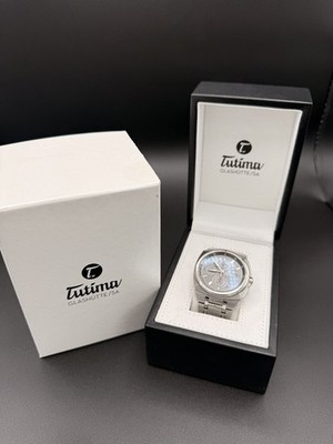 Tutima Saxon One Automatic Chronograph 6420-01 Opalin anthracite Men's Watch