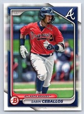 SABIN CEBALLOS  BRAVES    2024 BOWMAN PROSPECTS #BP-130