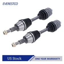 Pair Front Side CV Axle Shaft Joint Assembly For 2002-2011 Dodge Ram 1500 4WD