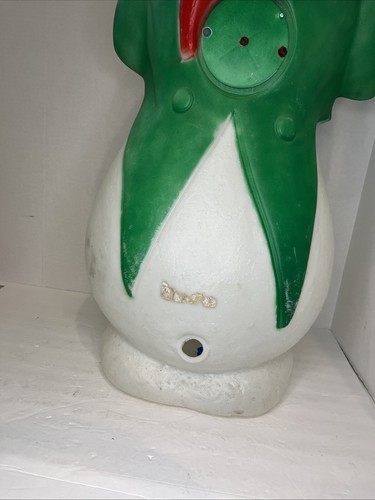 Vintage Empire Plastics 34" Frosty Snowman Blow Mold Christmas Decor Made In USA - Picture 11 of 18