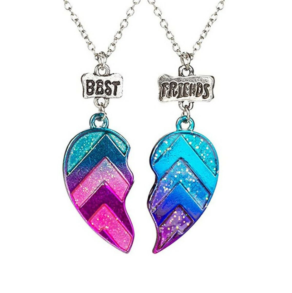 Best friend necklaces store for 4 walmart
