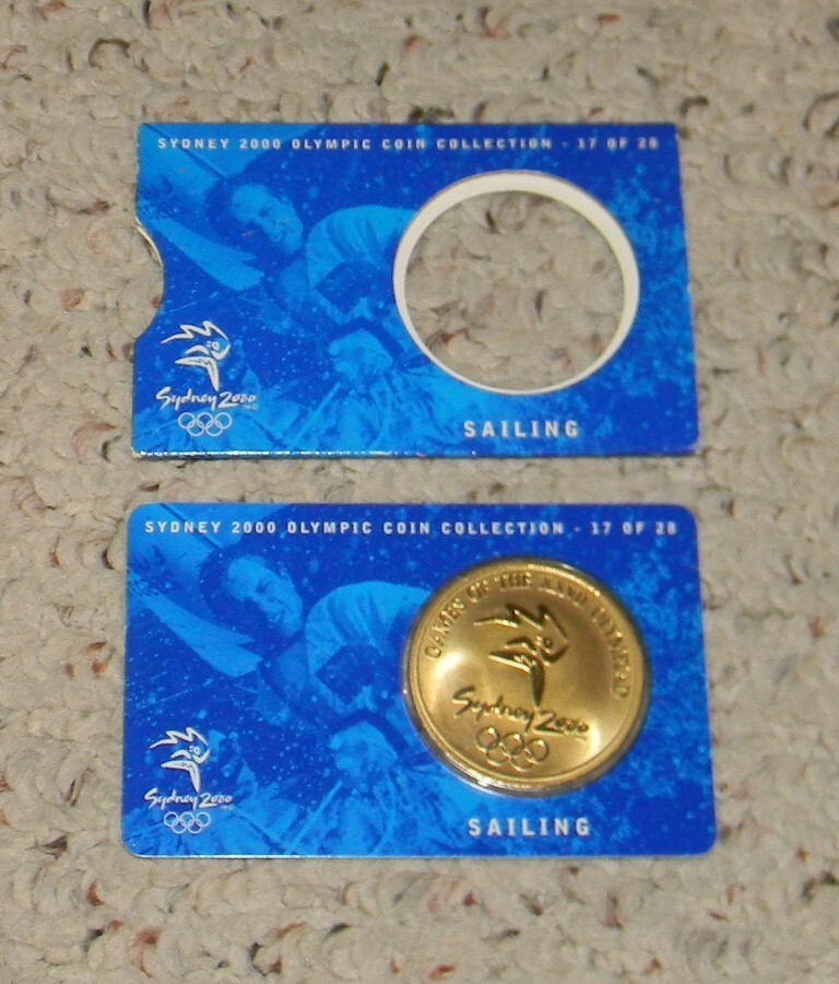 Sydney 2000 Olympic Coin Collection Sailing - 17 of 28 - Limited