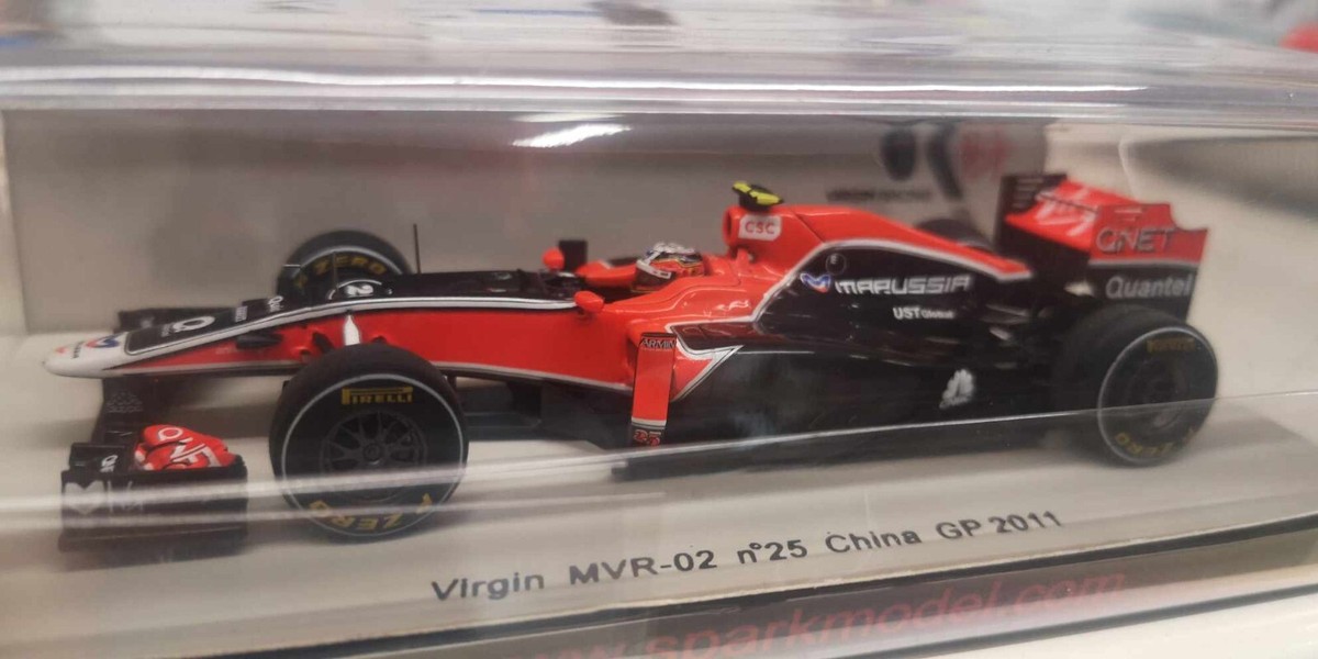 ミニカー SPARK1/43 Manor MR03B F1 Roberto Merhi Amazon | spark 1