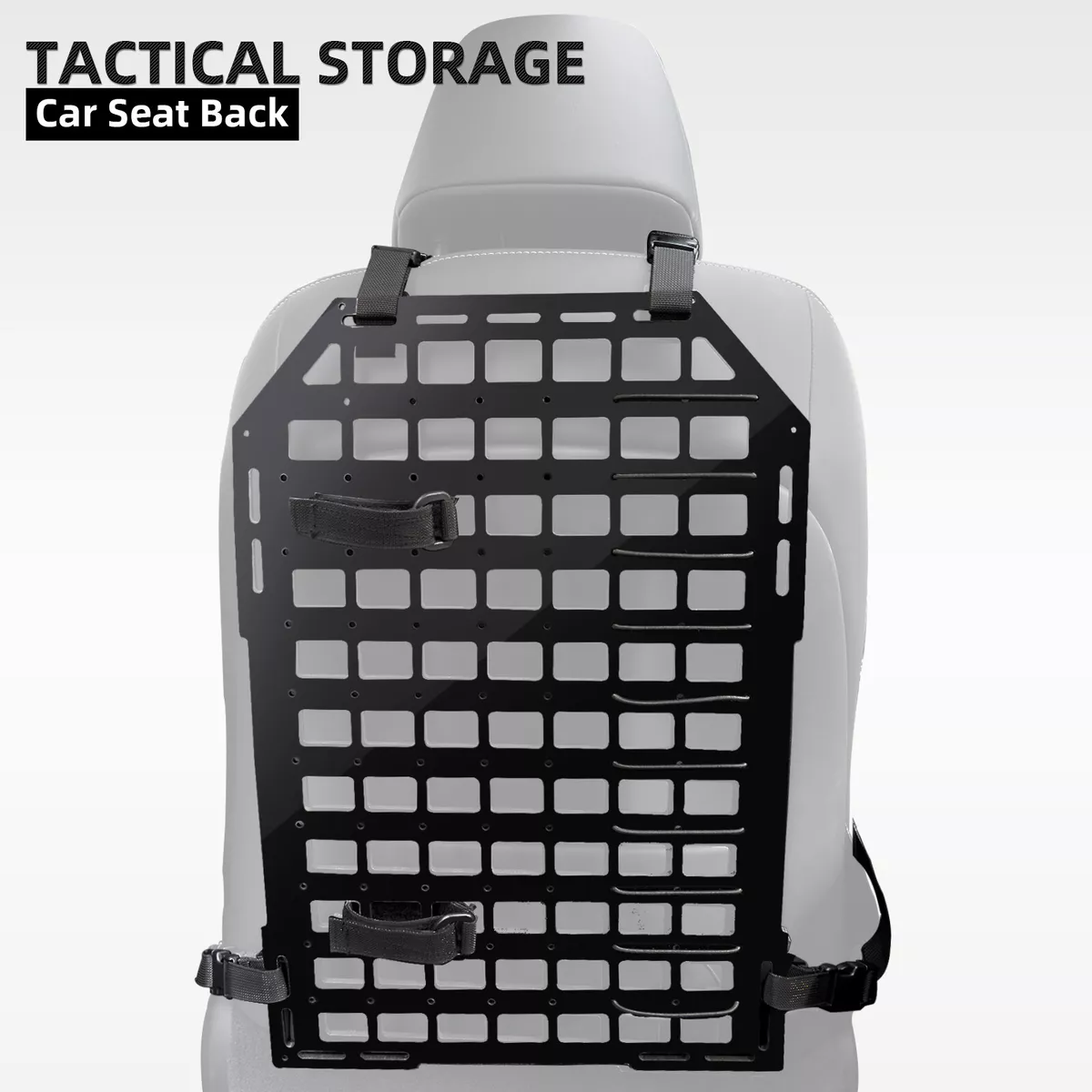 Tactical Rigid MOLLE Panel Vehicle Truck Car Seat Back hunting