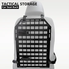 Tactical Rigid MOLLE Panel Vehicle Car Seat Back Shooting Storage 21x14in NEW US