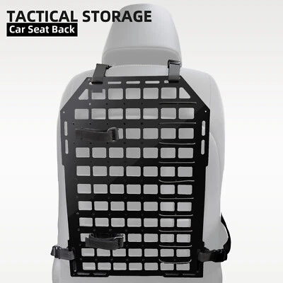 XUKEY Tactical Rigid MOLLE Panel Vehicle Car Seat Back Shooting Storage 21x14in NEW US