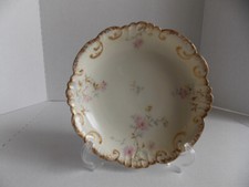 Limoges Vintage hand painted Bowl 8,5" x 1 3/4" Excellent