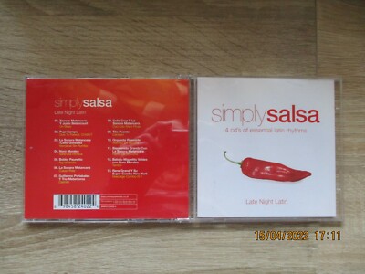 simply salsa  Late Night Latin CD 4